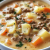 Hamburger potato casserole