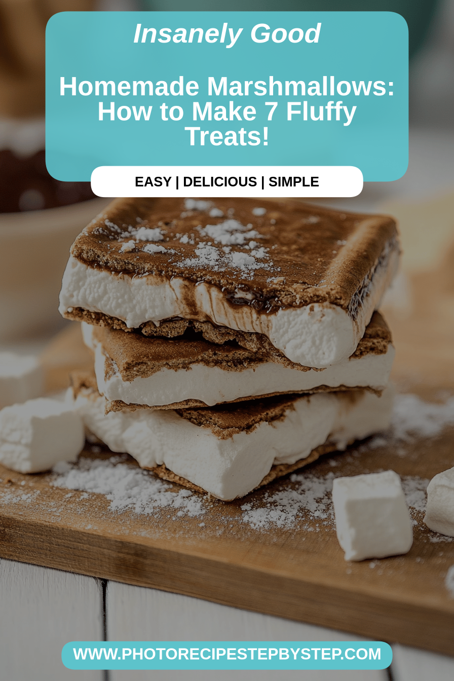 Homemade Marshmallows final dish beautifully presented and ready to serve