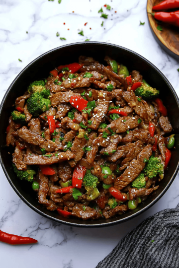 Hunan Beef Stir Fry