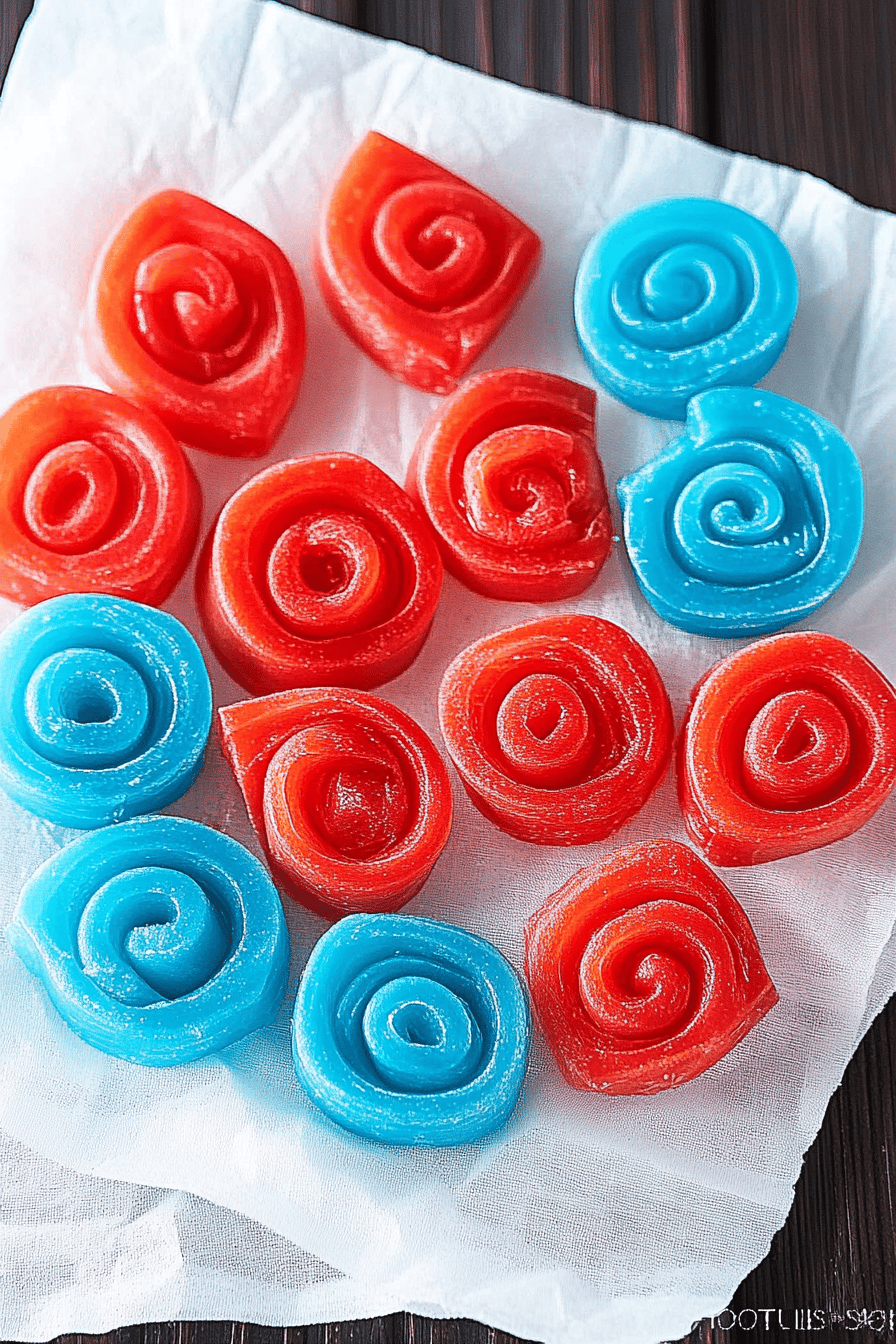 Jello roll ups ingredients organized and measured on kitchen counter