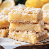 Lemon streusel squares