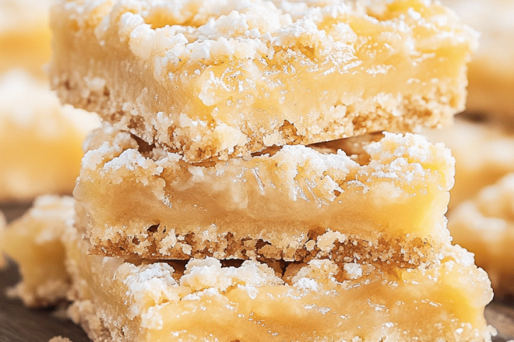 Lemon streusel squares