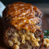 Macaroni Cheese Stuffed Meatloaf