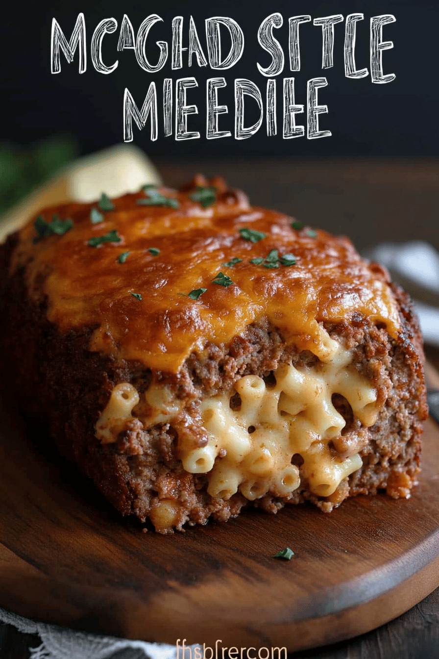 Macaroni Cheese Stuffed Meatloaf ingredients organized and measured on kitchen counter
