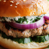 Mediterranean burger