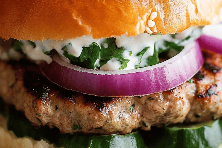 Mediterranean burger