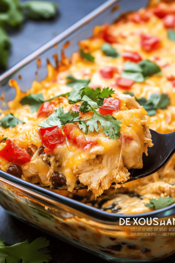 Mexican chicken casserole