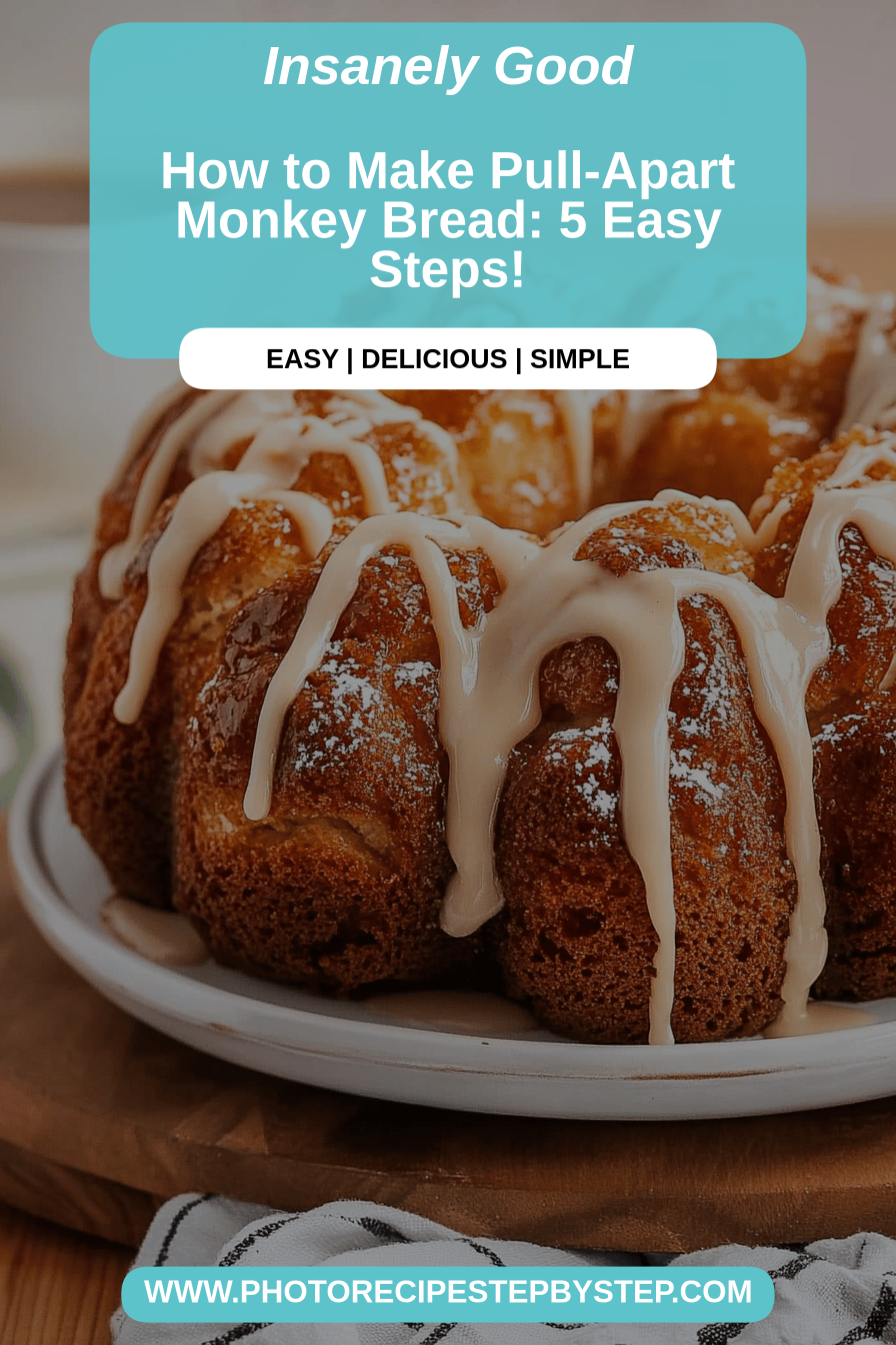 Monkey Bread Recipe final dish beautifully presented and ready to serve
