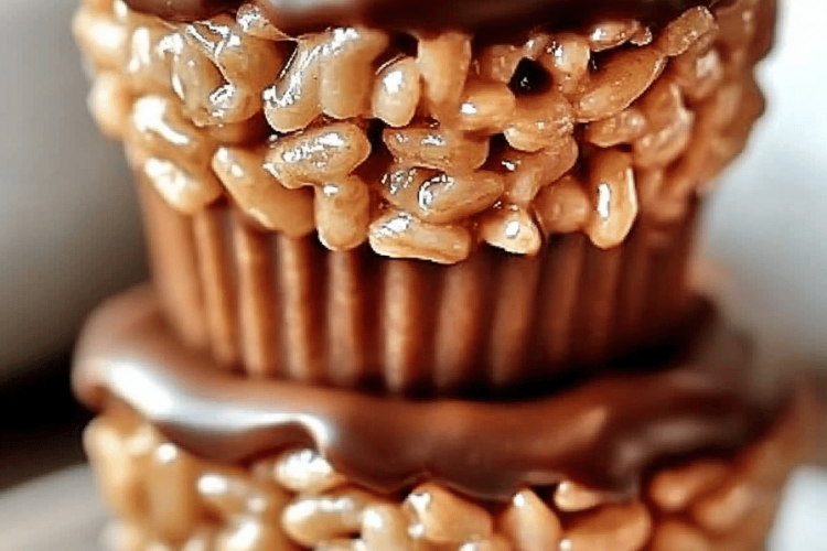 Peanut Butter Rice Krispie Cups