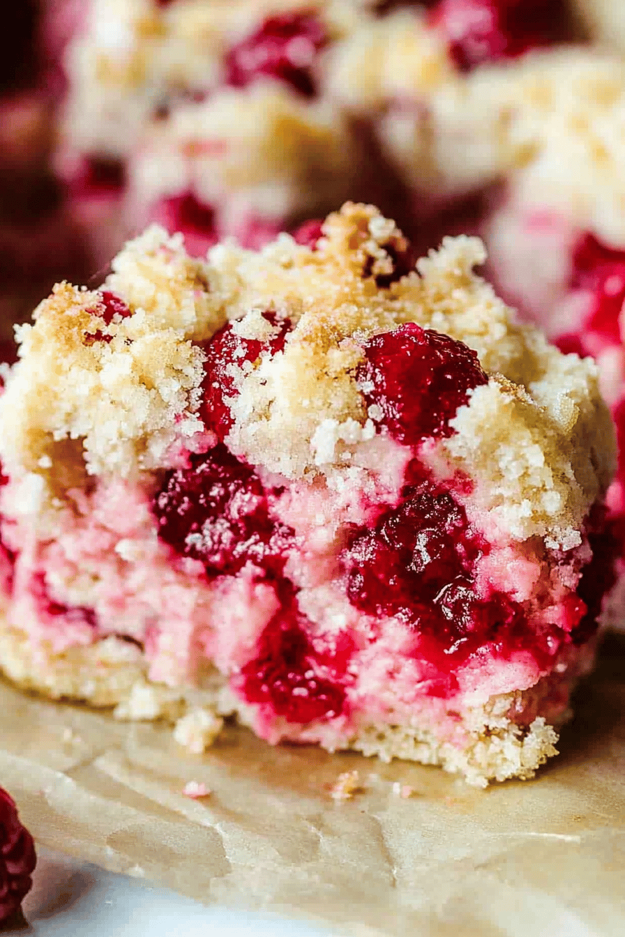 Raspberry protein cake ingredients organized and measured on kitchen counter