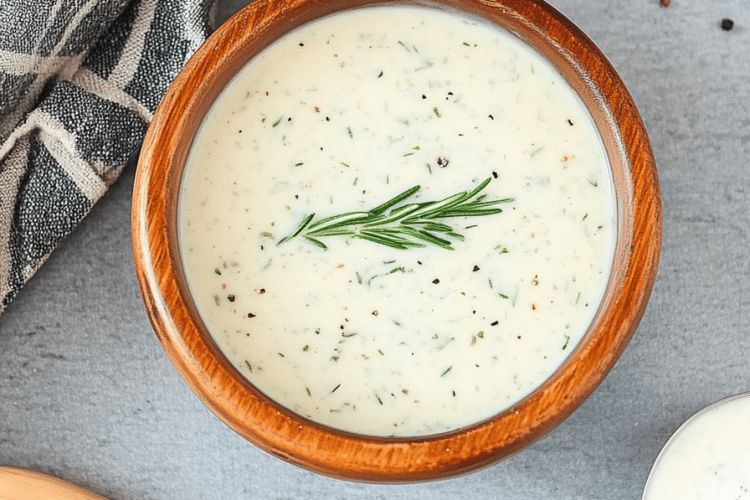 Rosemary cream sauce