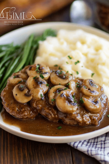 Salisbury steak recipe