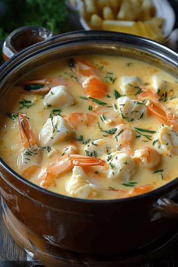 Seafood bisque