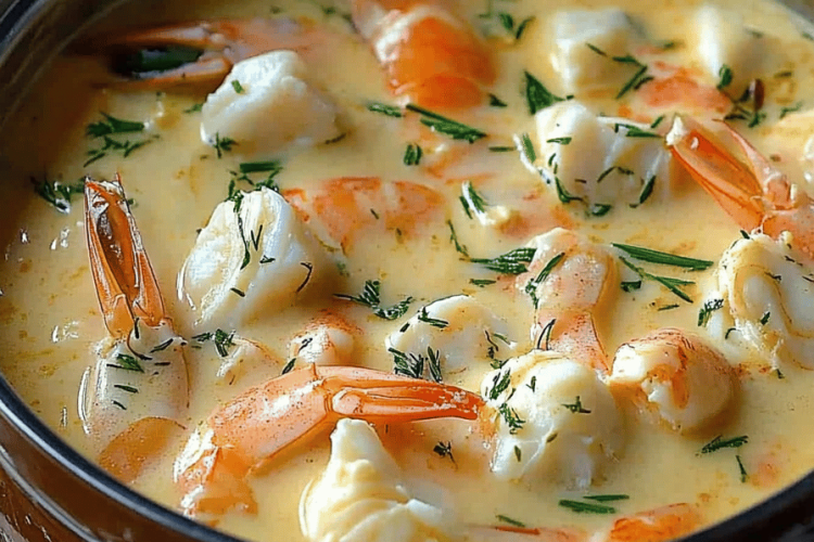 Seafood bisque