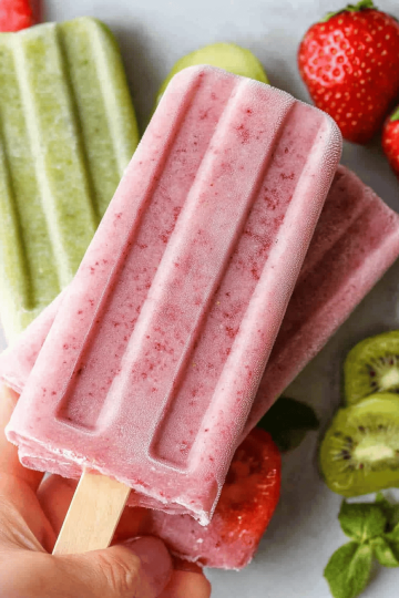Smoothie popsicles