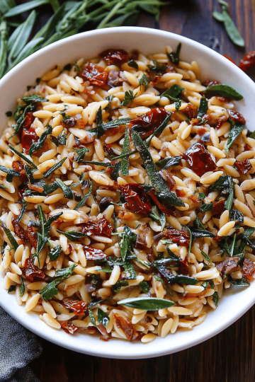 Sun-Dried Tomato Orzo