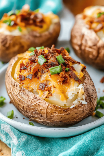 air fryer baked potato