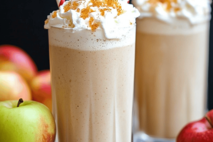 apple cider milkshake