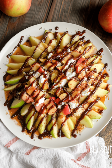 apple nachos
