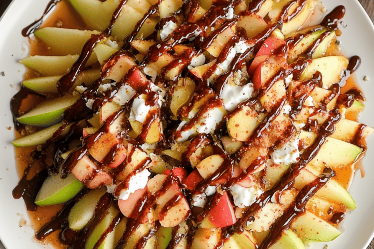 apple nachos