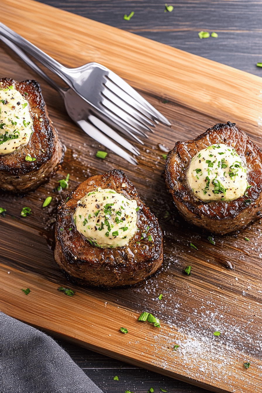 bacon wrapped filet mignon ingredients organized and measured on kitchen counter
