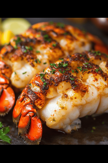 baked lobster tail