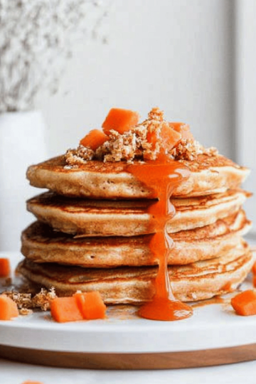 carrot cake pancakes