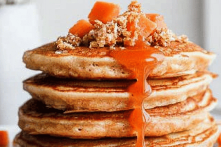 carrot cake pancakes