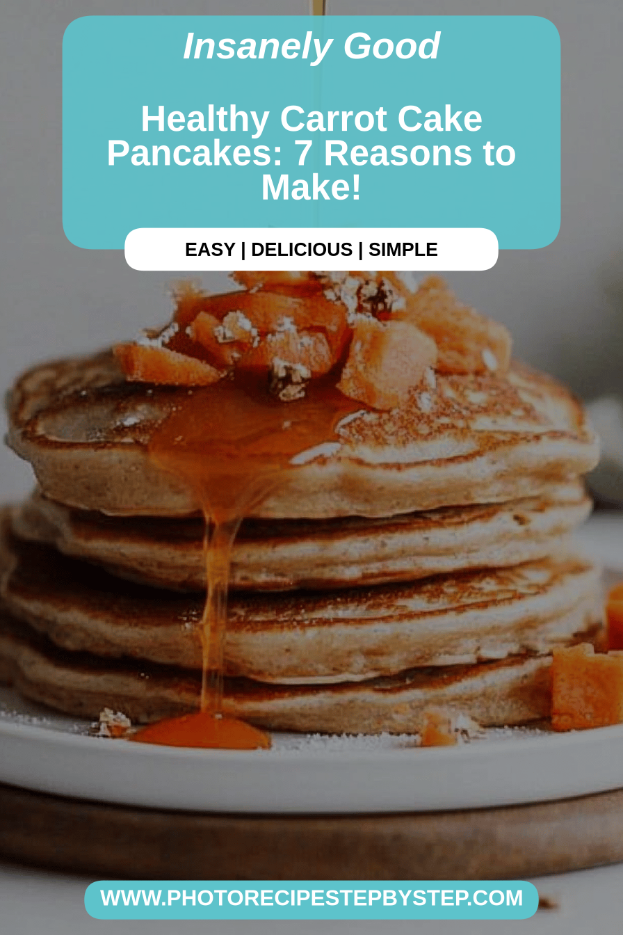 carrot cake pancakes final dish beautifully presented and ready to serve