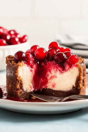 cherry cheesecake