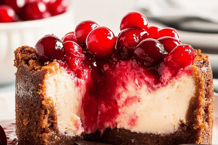 cherry cheesecake