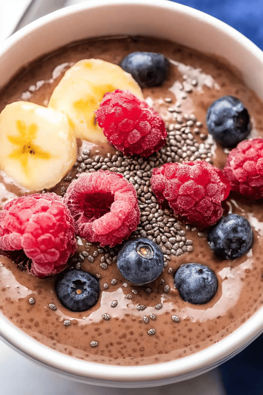 chia seed pudding ingredients organized and measured on kitchen counter