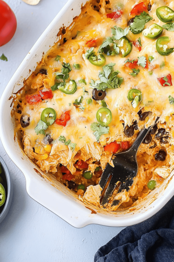chicken taco casserole