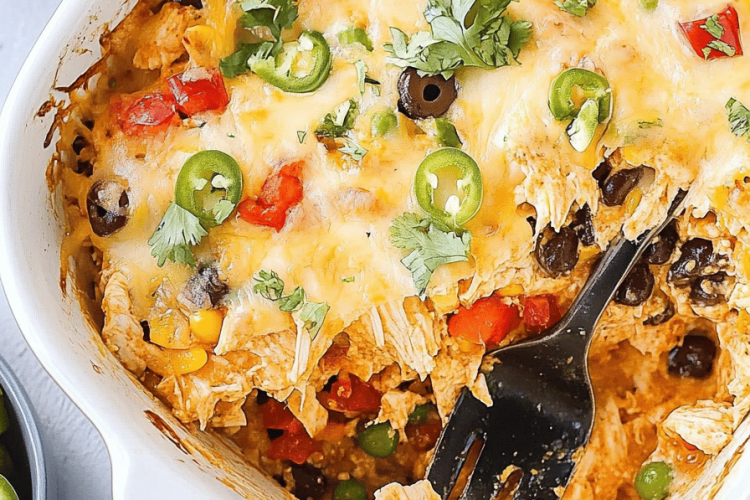 chicken taco casserole