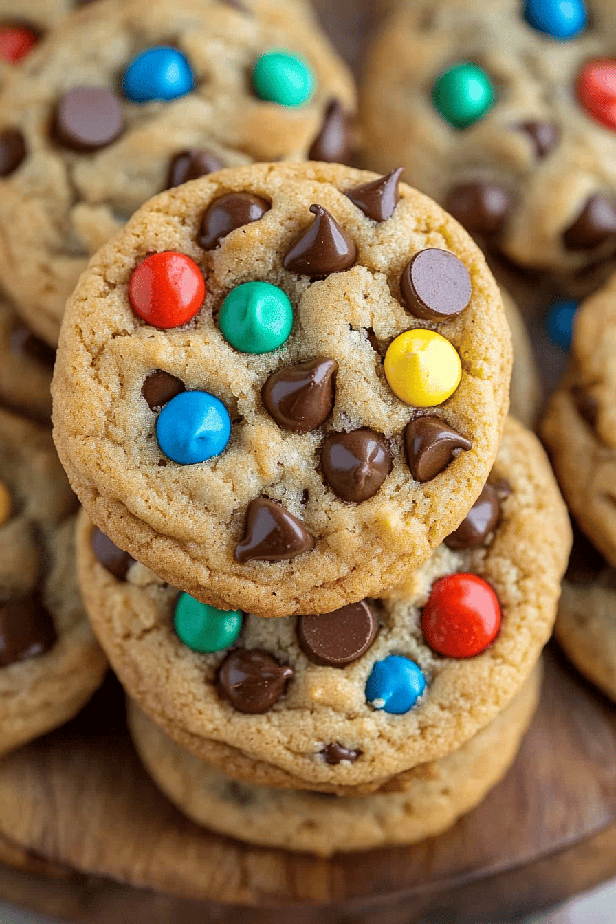 chocolate chip cookies slice on plate showing perfect texture and swirl pattern
