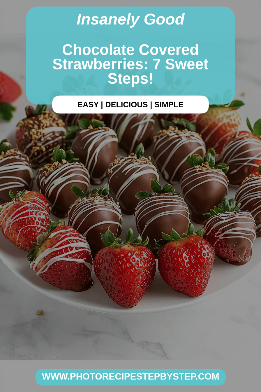 chocolate covered strawberries final dish beautifully presented and ready to serve