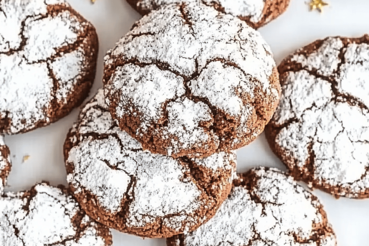chocolate crinkle cookies