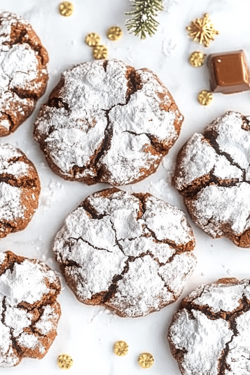 chocolate crinkle cookies