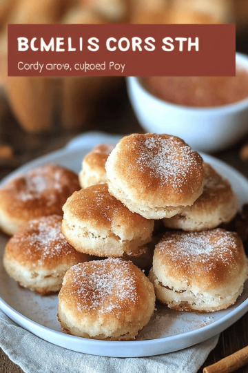 cinnamon sugar biscuits