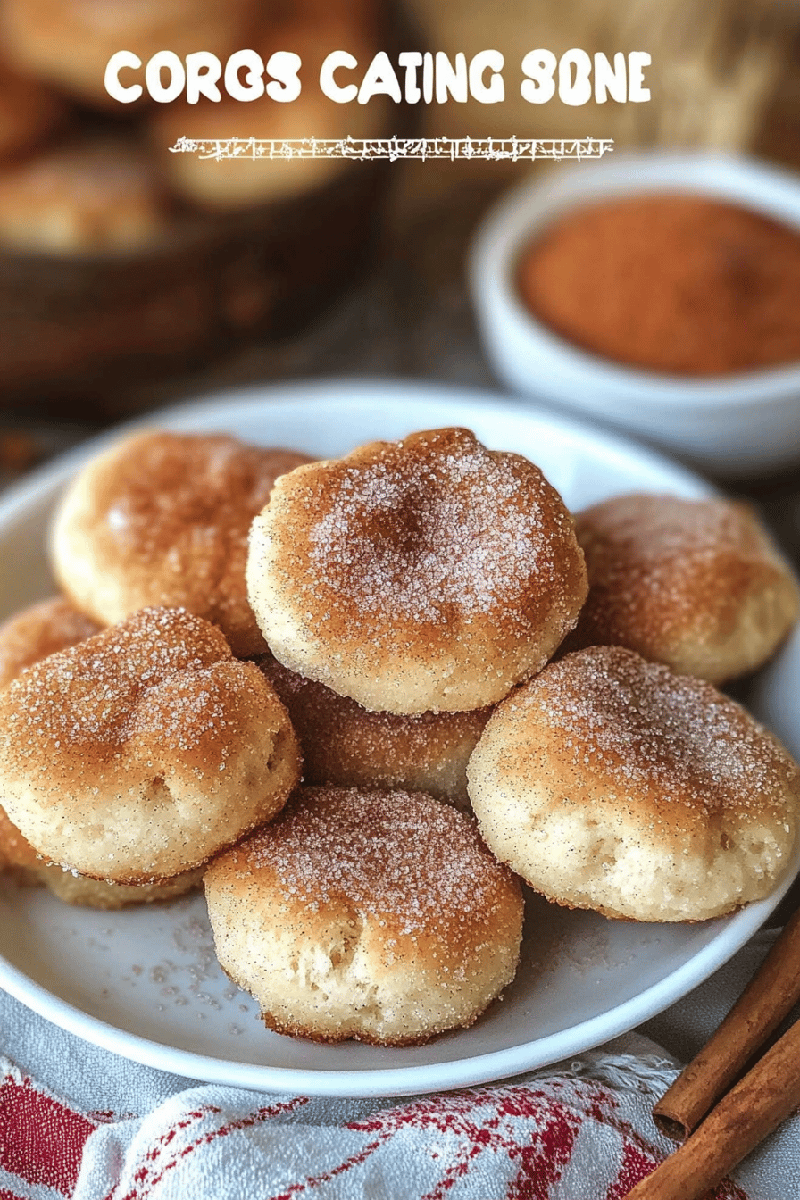 cinnamon sugar biscuits ingredients organized and measured on kitchen counter