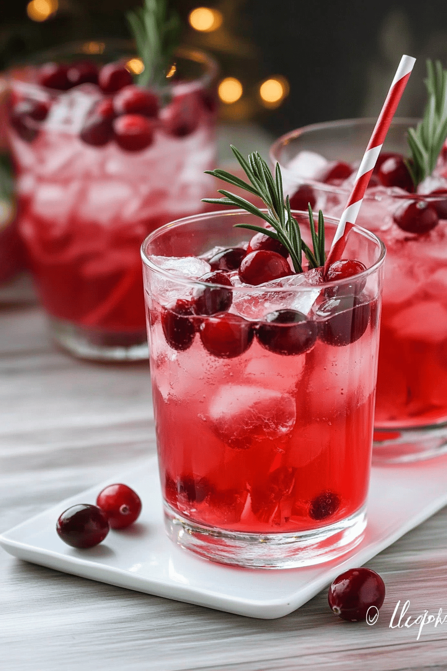 cranberry punch slice on plate showing perfect texture and swirl pattern