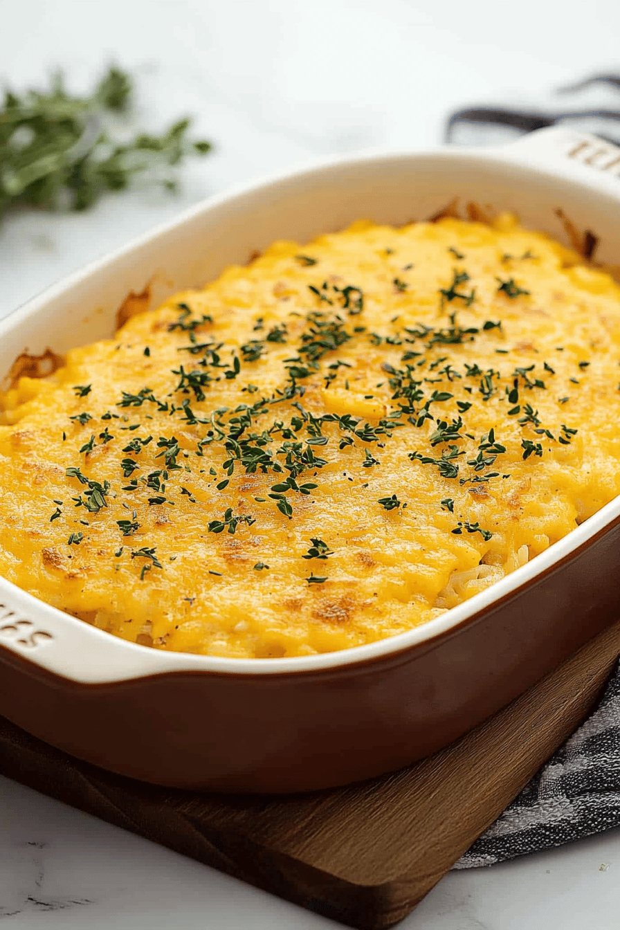 creamy cheesy chicken rice slice on plate showing perfect texture and swirl pattern