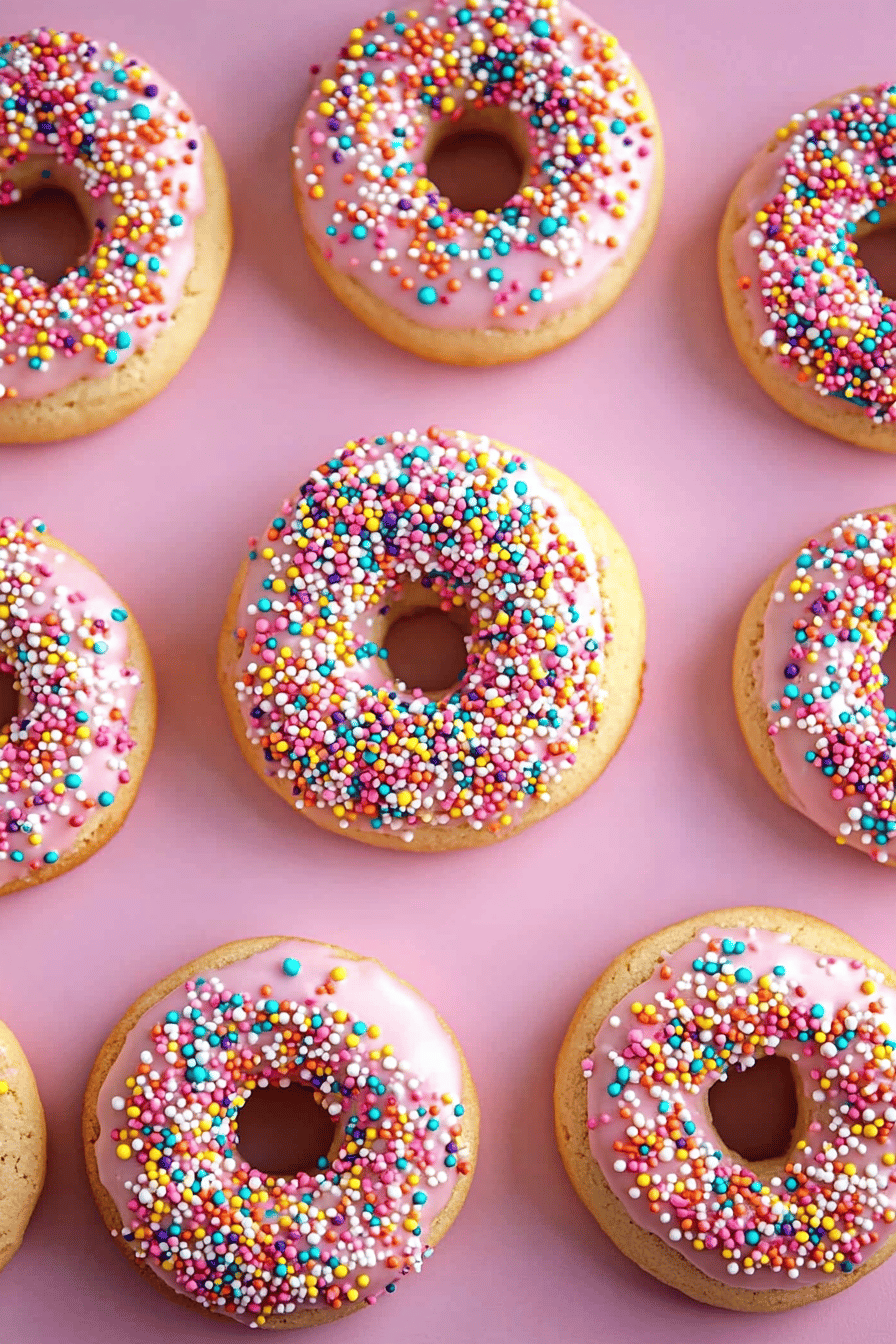 donut cookies slice on plate showing perfect texture and swirl pattern