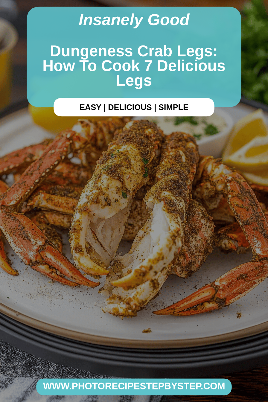 dungeness crab legs final dish beautifully presented and ready to serve