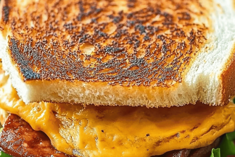 fried bologna sandwich