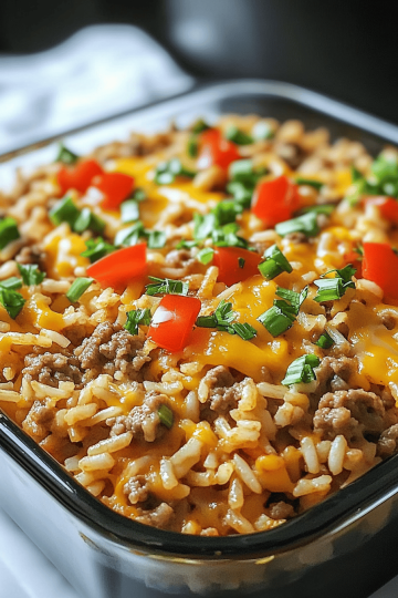 hamburger rice casserole