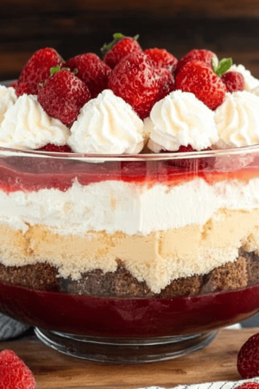layered desserts ingredients organized and measured on kitchen counter