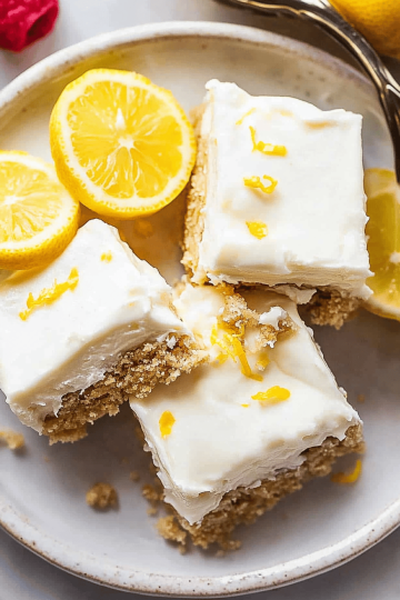 lemon coconut bars