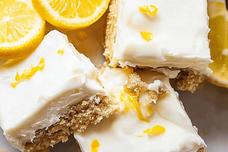 lemon coconut bars