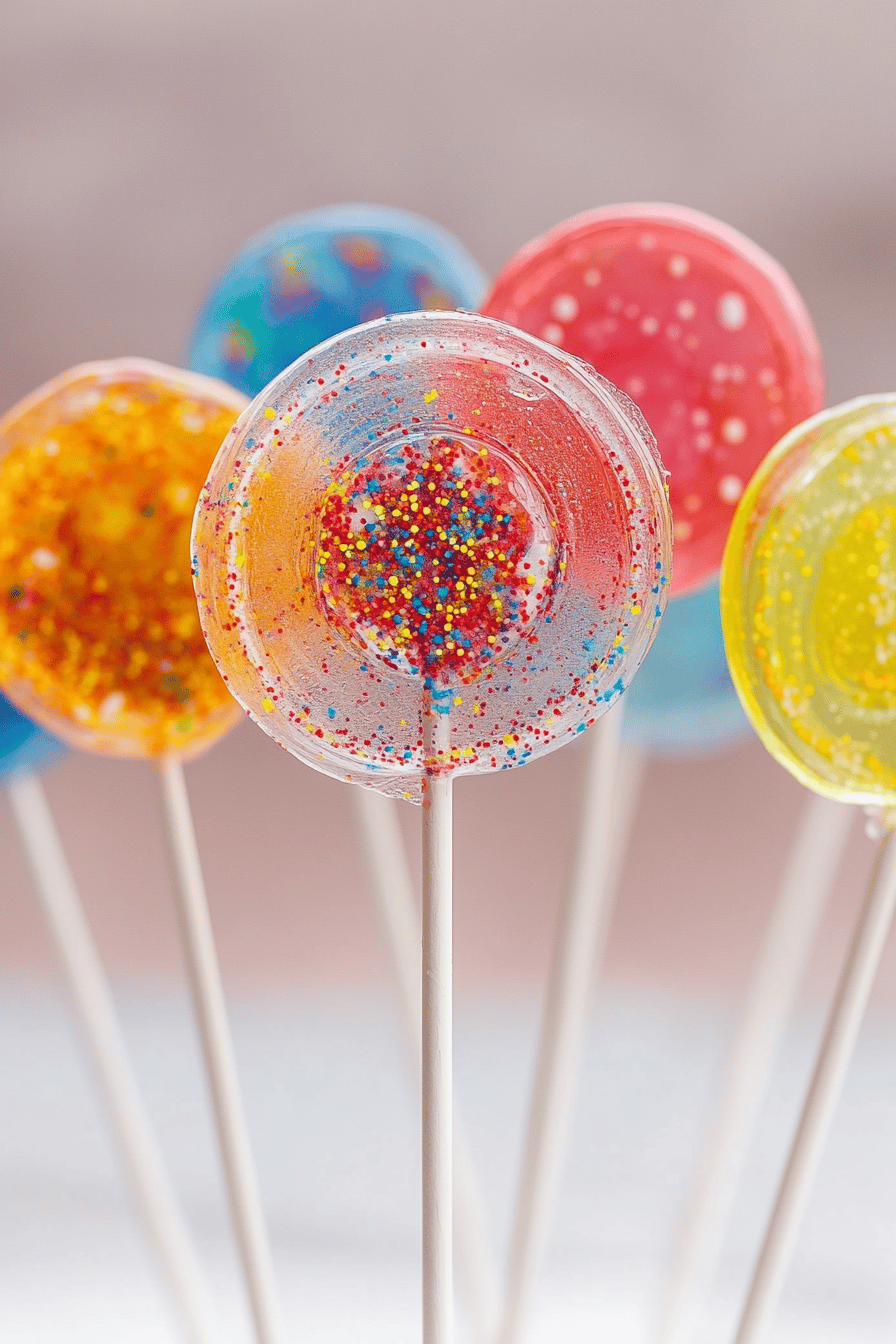 lollipops ingredients organized and measured on kitchen counter